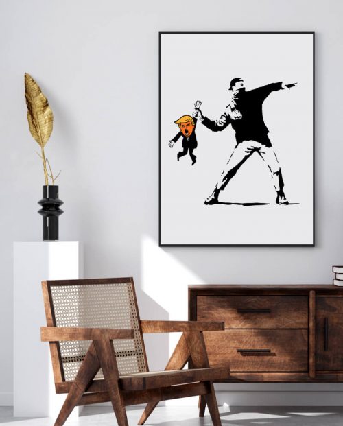 Banksy Anti-Trump Poster