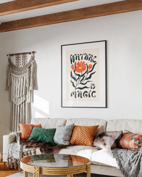 Nature Is Magic Poster