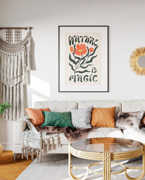 Nature Is Magic Poster