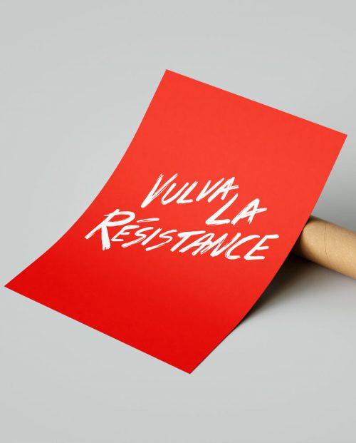 Vulva la Resistance Poster