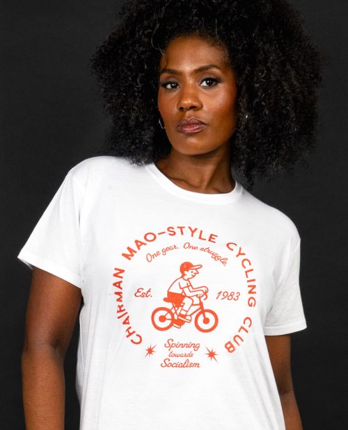 Chairman Mao-Style Cycling Club T-shirt