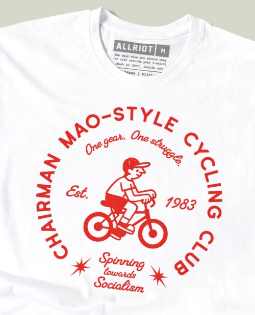 Chairman Mao-Style Cycling Club T-shirt