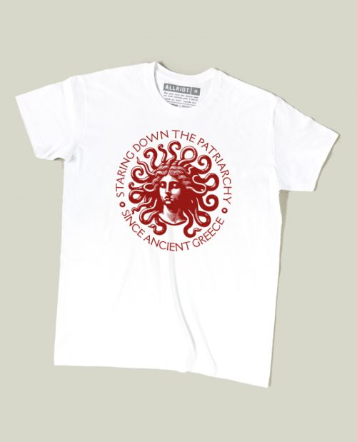 Staring Down The Patriarchy Since Ancient Greece T-shirt