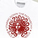 Staring Down The Patriarchy Since Ancient Greece T-shirt