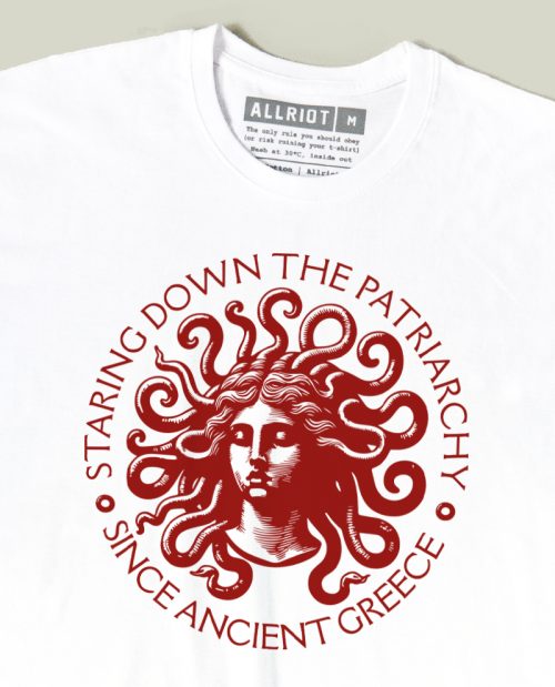 Staring Down The Patriarchy Since Ancient Greece T-shirt