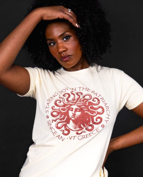 Staring Down The Patriarchy Since Ancient Greece T-shirt