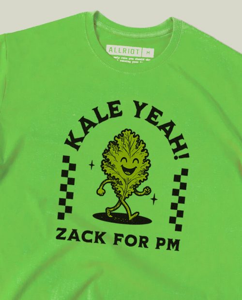 Kale Yeah! Zack For PM T-Shirt