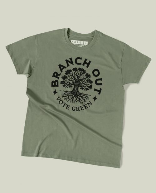 Branch Out, Vote Green T-shirt