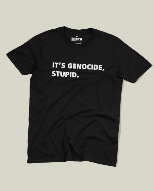 It’s Genocide, Stupid - Free Gaza T-shirt