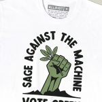 Sage Against The Machine - Vote Green T-shirt