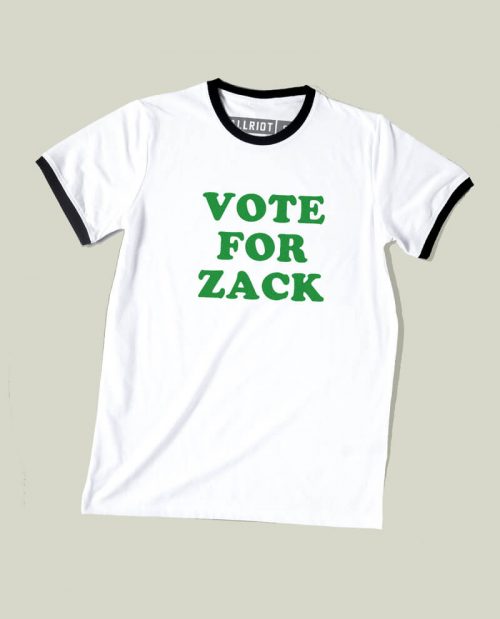 Vote For Zack T-shirt