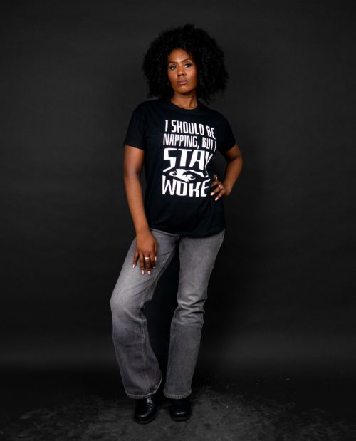 I should be Napping But I Stay Woke T-shirt