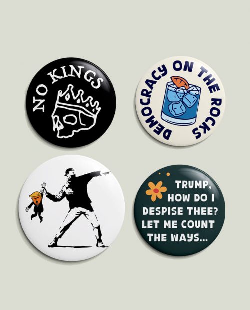 Anti-Trump Pin Buttons