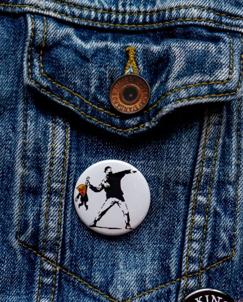 Anti-Trump Pin Buttons