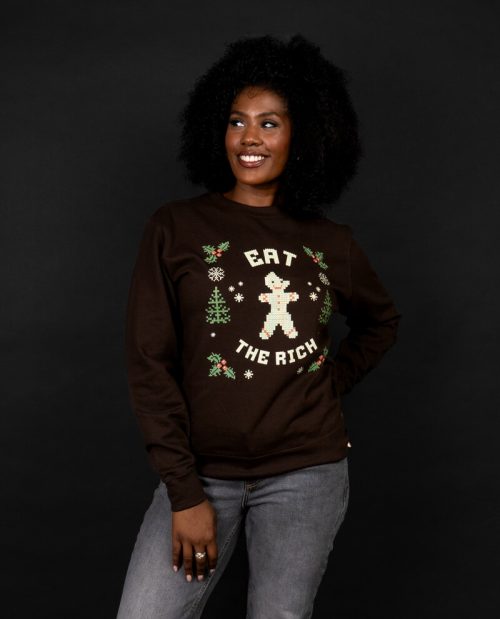 Eat The Rich Christmas Sweater