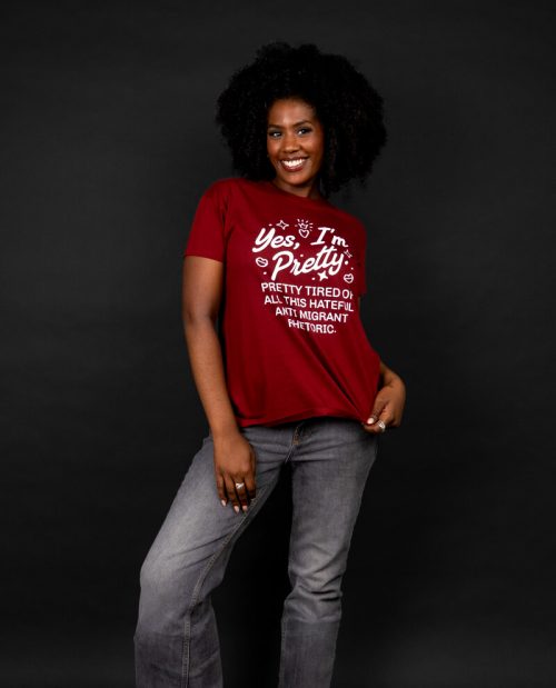 Pretty Tired Of All This Anti-Migrant Rhetoric T-shirt