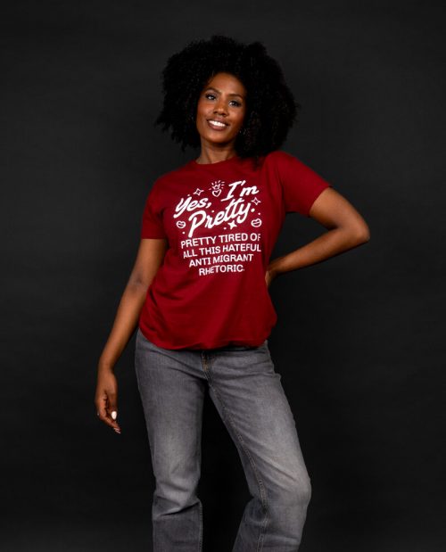 Pretty Tired Of All This Anti-Migrant Rhetoric T-shirt