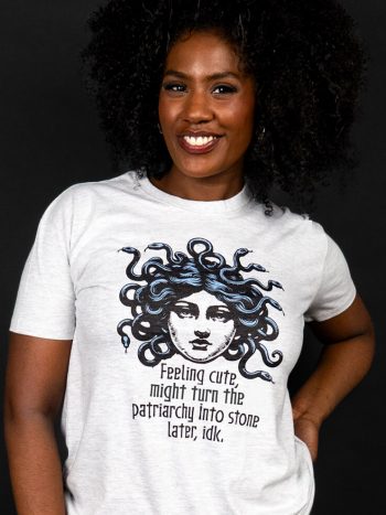 funny hex the patriarchy t-shirt medusa