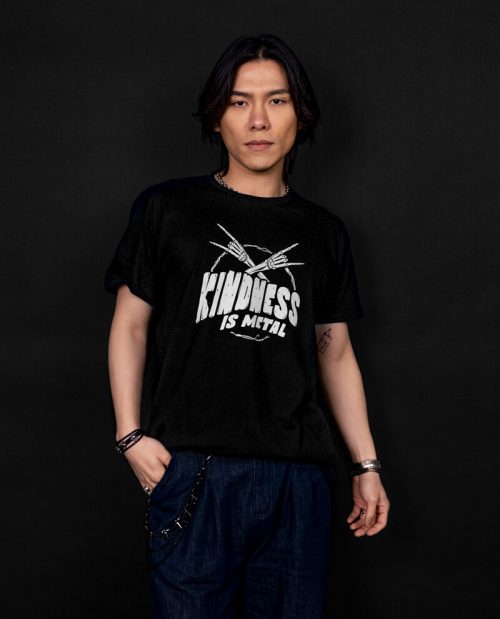 Kindness Is Metal T-shirt