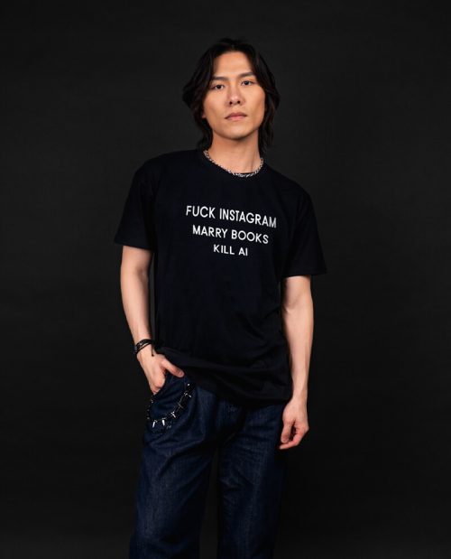 Fuck Instagram Marry Books Kill AI T-shirt