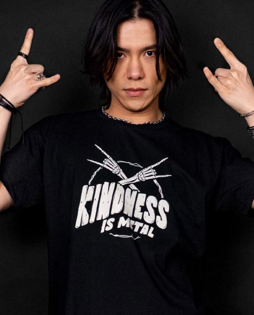 Kindness Is Metal T-shirt