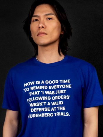 nuremberg trials t-shirt anti ice nuremberg trials t-shirt anti ice